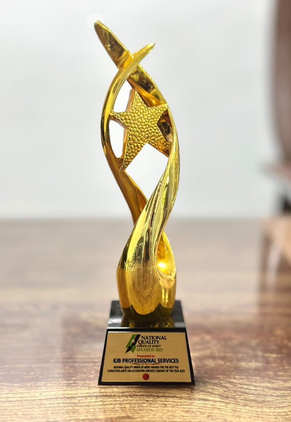 Best Tax Consulting, Audit and Accounting Services Company of the Year — National Quality Order of Merit Awards